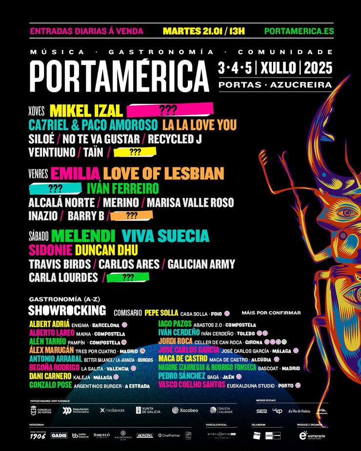 Cartel do festival 