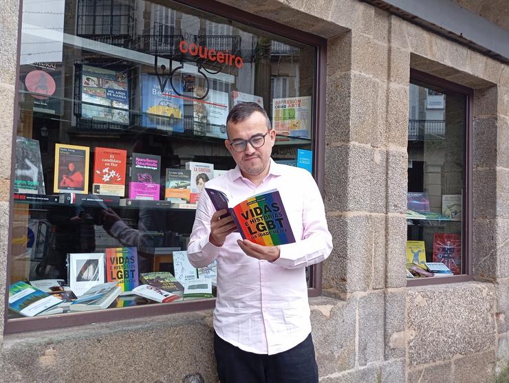 O autor de 'Vidas e historias LGBT dá Idade Media', Carlos Callón. 