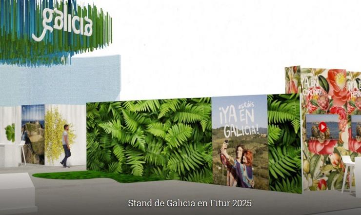 Imaxe da 'caseta' de Galicia en Fitur.. XUNTA DE GALICIA 