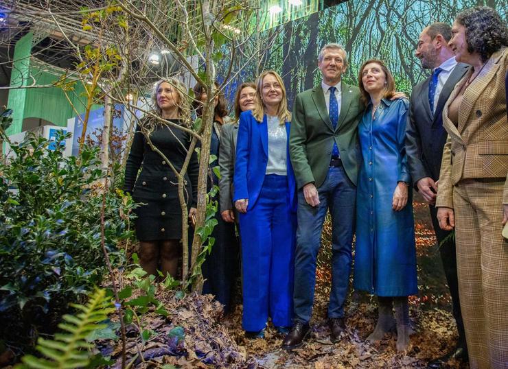 Bosque situado na caseta de Galicia en Fitur. XUNTA 