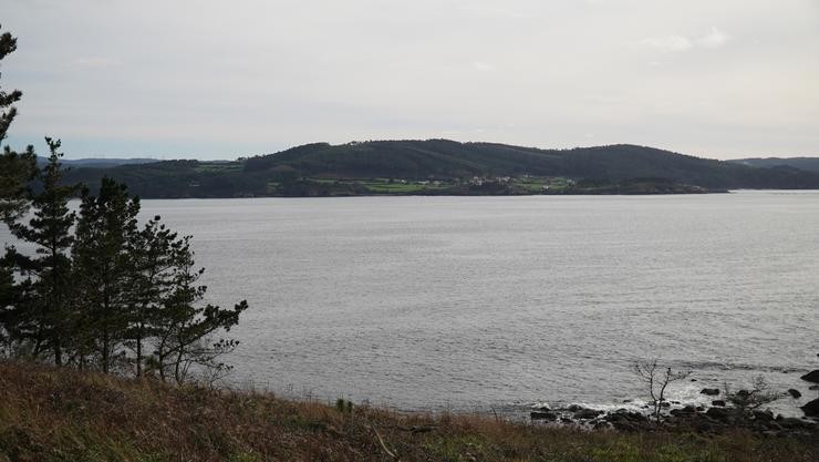 Lugar onde se afundiu o narcosubmarino atopado en Camariñas (A Coruña). A 23 de xaneiro de 2025.. GUSTAVO DA PAZ/EUROPA PRESS / Europa Press