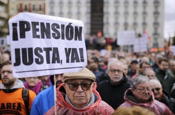 Manifestación pensións.. UXT-A 