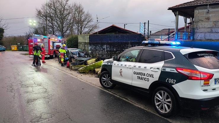 Morre un home nun accidente en Amoeiro 