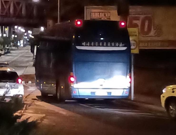 Autobús dun equipo de fútbol sala infantil que conducía un chofer baixo os efectos do alcol en Ferrol 