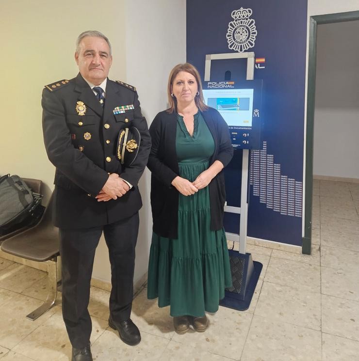 Castor Vázquez e Cristina Cid. Foto: Comunicación Concello de Allariz.