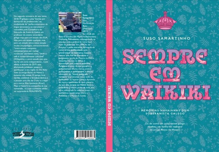 Capa do libro Sempre em Walkiri, de Suso Sanmartinho