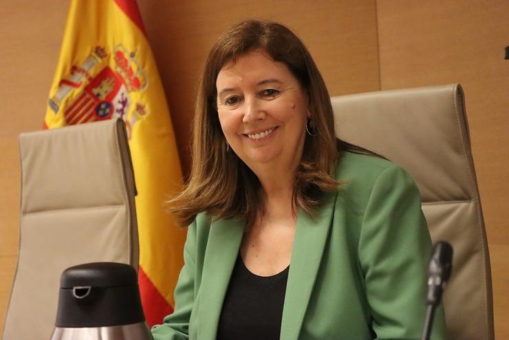 A deputada do PSdeG pola provincia de Ourense no Congreso, Marga Martín 