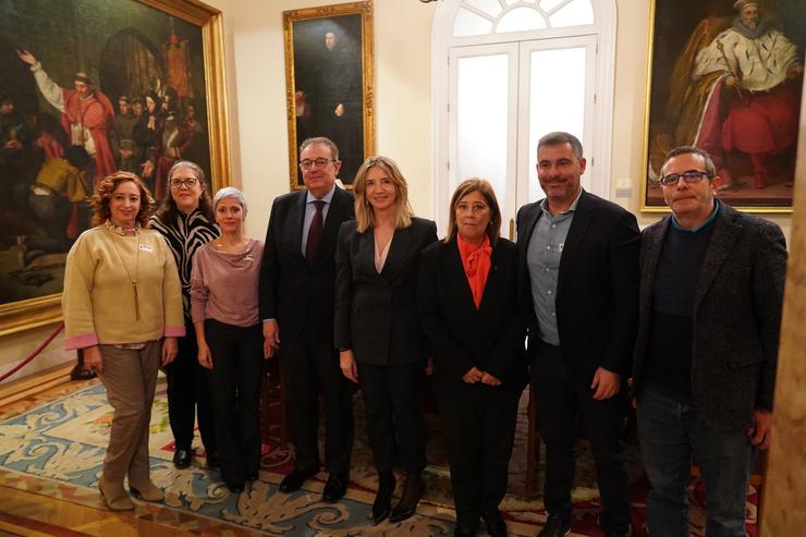 Reunión da senadora do PP de Ourense Rosa Sánchez co sector da barbaría 