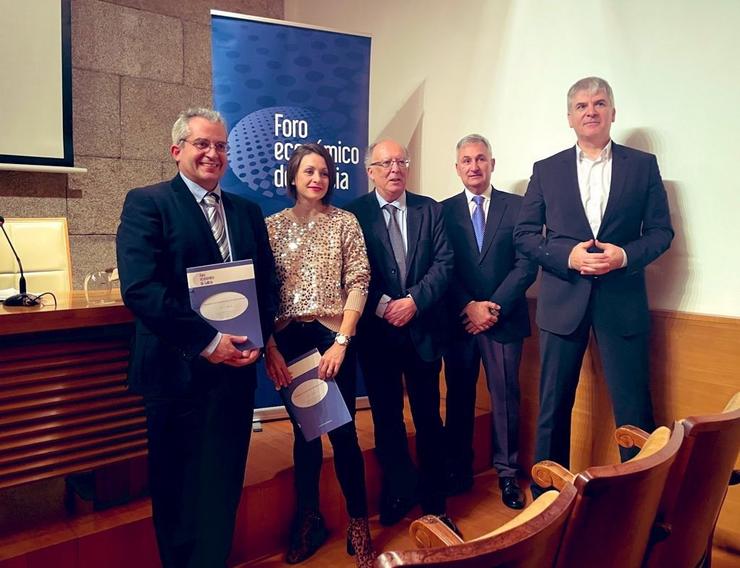 Rolda de prensa do Foro Económico de Galicia. FORO ECONÓMICO 