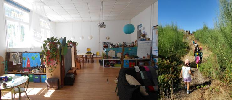 Escola Infantil de Taboexa interior e montescola 