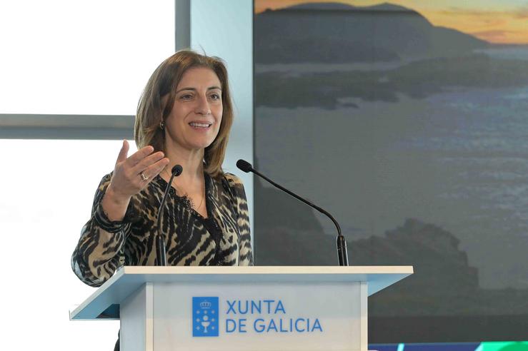 Galicia aspira a reducir un 75% as emisións de CO2 antes de 2030 e que a xeración eléctrica renovable chegue ao 85%. MONCHO FONTES 