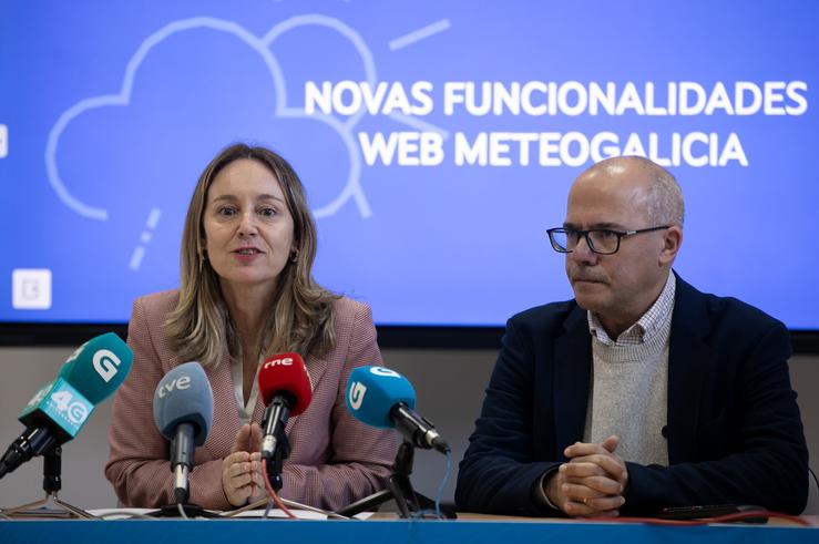 A Xunta estrea novidades na web de Meteogalicia e reafirma a súa intención de tramitar este 2025 a 'lei do clima'. ANA VARELA, XUNTA DE GALICIA 