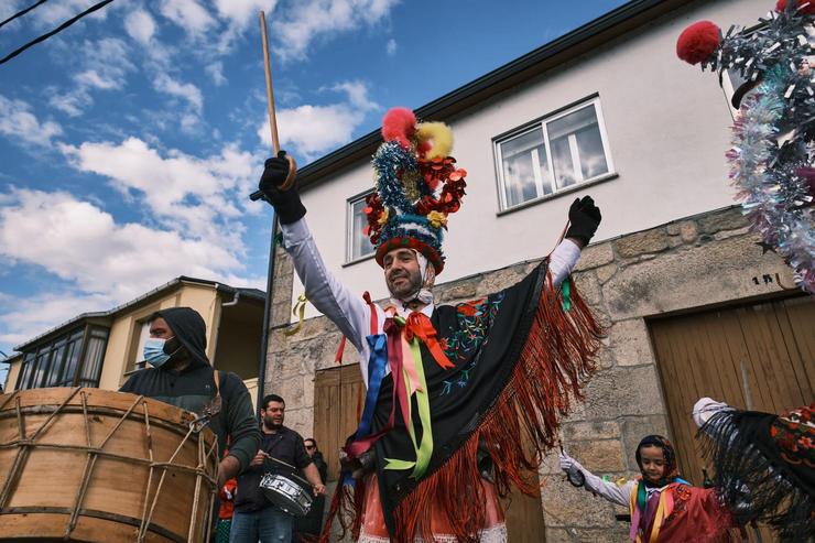 Daniel Álvarez, Mázcara de San Martiño de Manzaneda. Foto cedida por el.