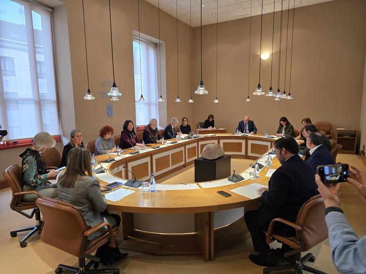 Reunión da Xunta de Portavoces do Parlamento de Galicia 