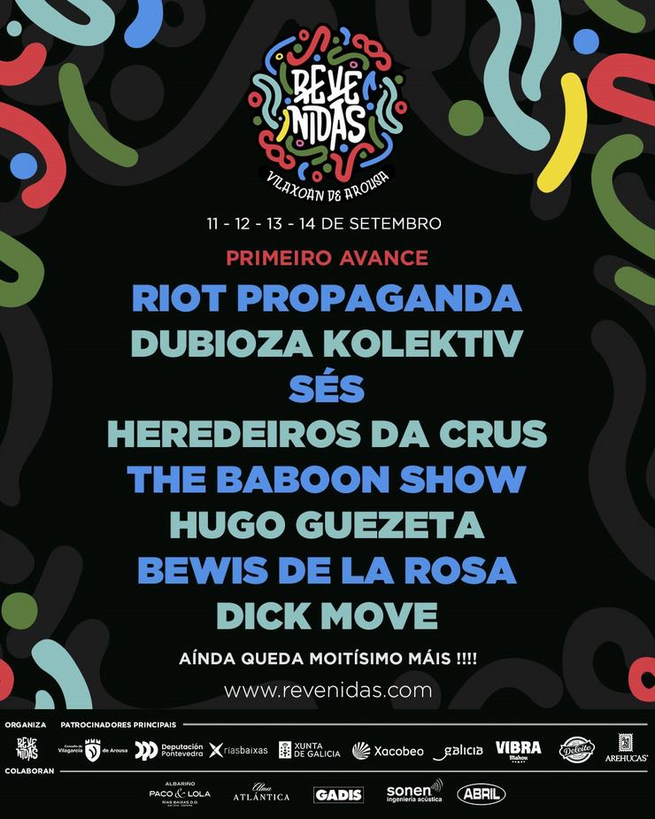 Cartel do festival Revenidas 2025. FESTIVAL REVENIDAS 