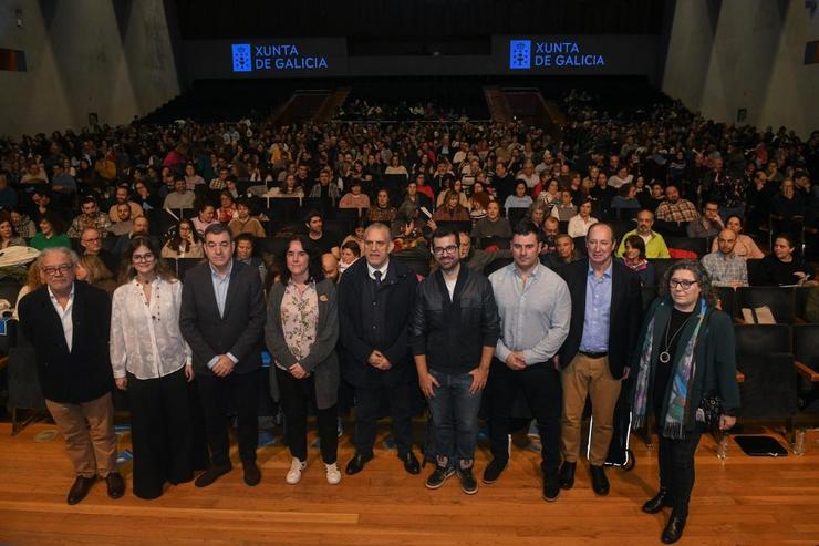 O conselleiro de Educación, Román Rodríguez, no congreso 'Intelixencia artificial e educación'. XUNTA 