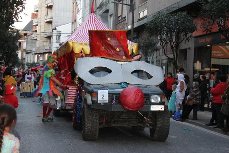 Unha das comparsas participantes (2024). Foto: Marga