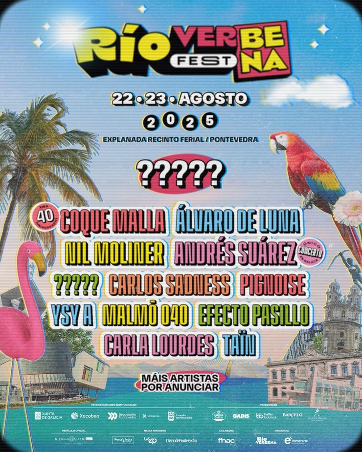 Cartel do Río Verbena Fest 